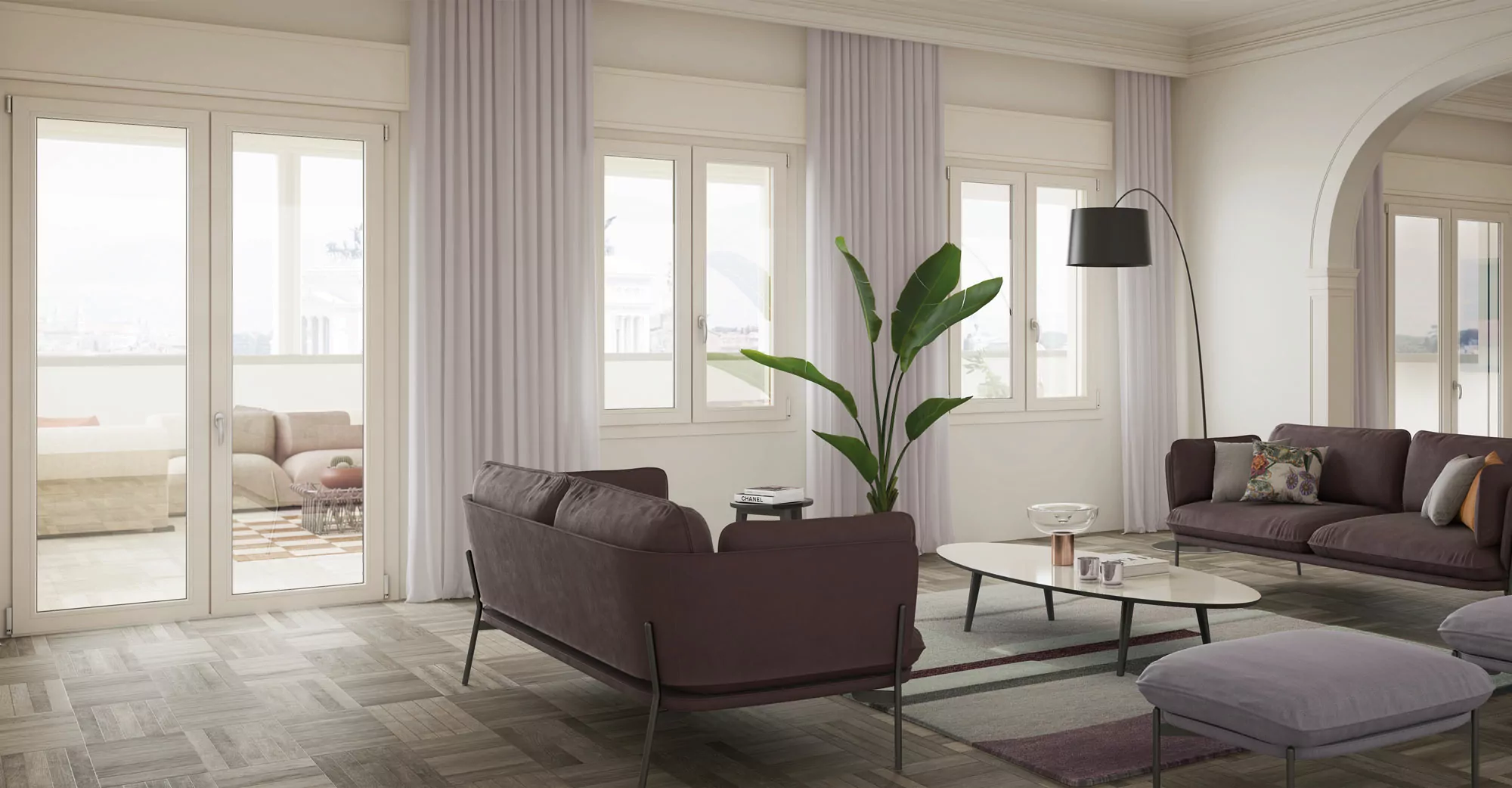 Serramenti in PVC e alluminio ad alta efficienza